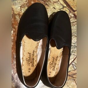 BNIB - SABAHS TURKISH LEATHER HANDMADE LOAFERS IN BLACK - SABAH SZ 40W or US 8